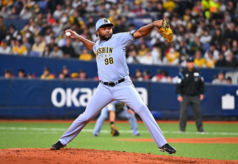 WBC強化試合、韓国戦に登板した阪神・ドリス