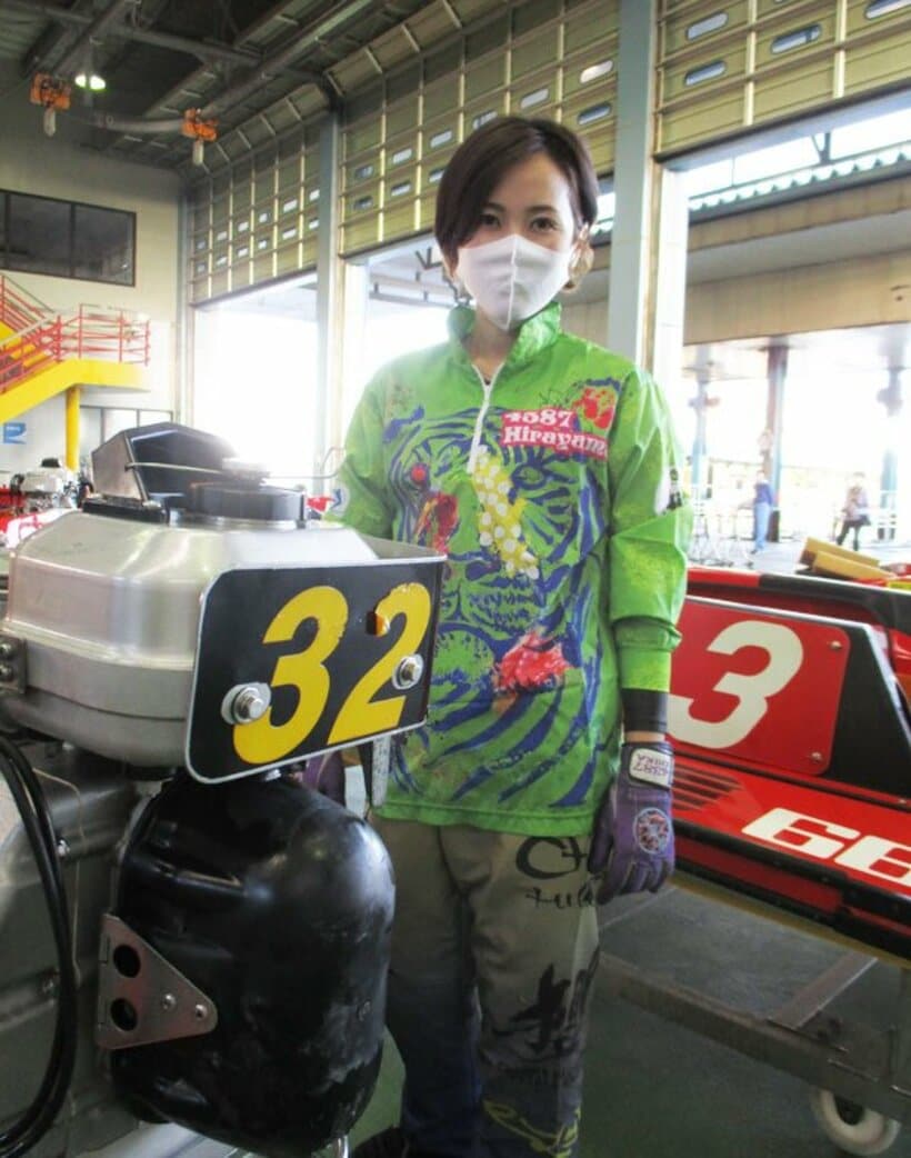  貫禄の走りを見せた平山智加