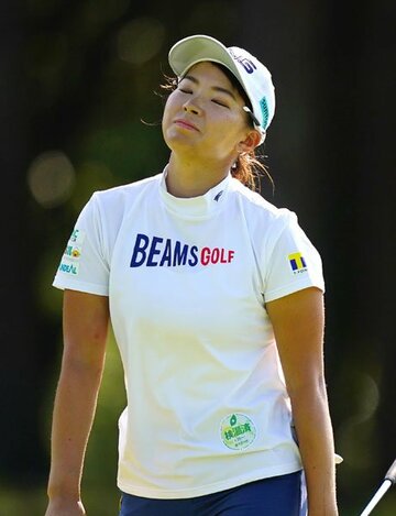  渋野の初戦は無念の予選落ち(Ｇｅｔｔｙ／ＪＬＰＧＡ提供)