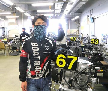  桐生の相棒は中堅の６７号機