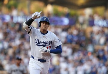 １試合２発の大谷翔平（ロイター）