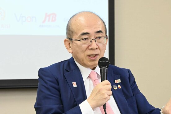 大阪観光局の溝畑宏理事長