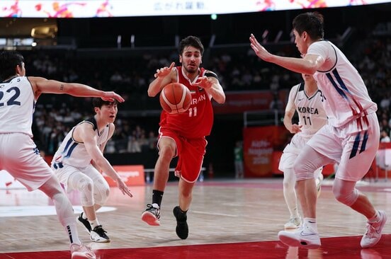 準決勝で韓国チームはイランと対戦した(ロイター)