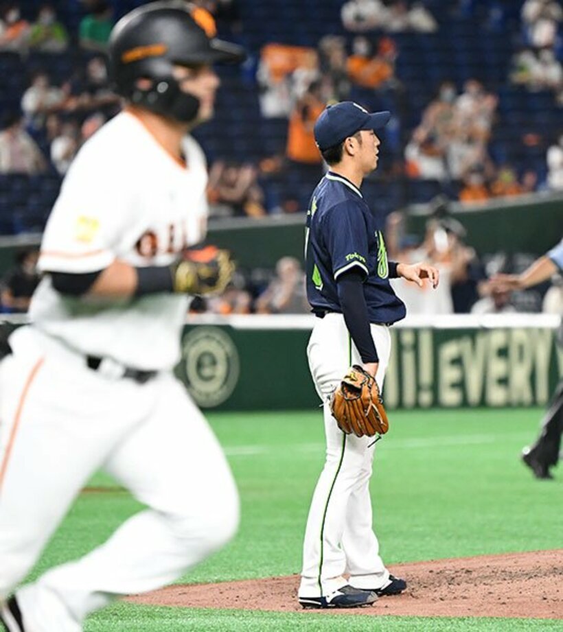  坂本、パーラに連続ホームランを浴びた原はぼうぜん