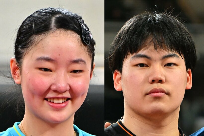 張本美和と松島輝空