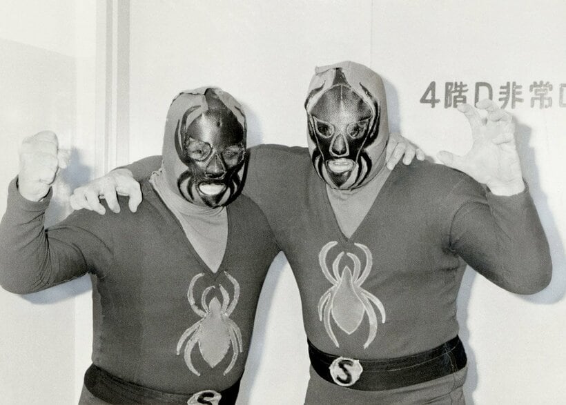  サソリだかクモだかはっきりしないスコーピオンズ１号（左）と２号（東スポWeb）