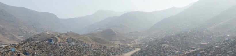  ペルー山岳地帯の風景（写真はイメージ、ロイター）