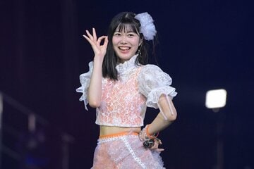 最後のコンサートに臨んだつばきファクトリー・八木栞