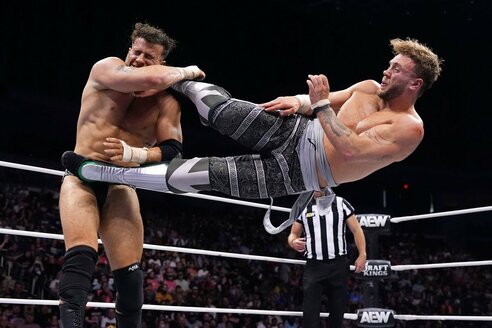 AEW】ウィル・オスプレイがMJFに敗れインターナショナル王座陥落
