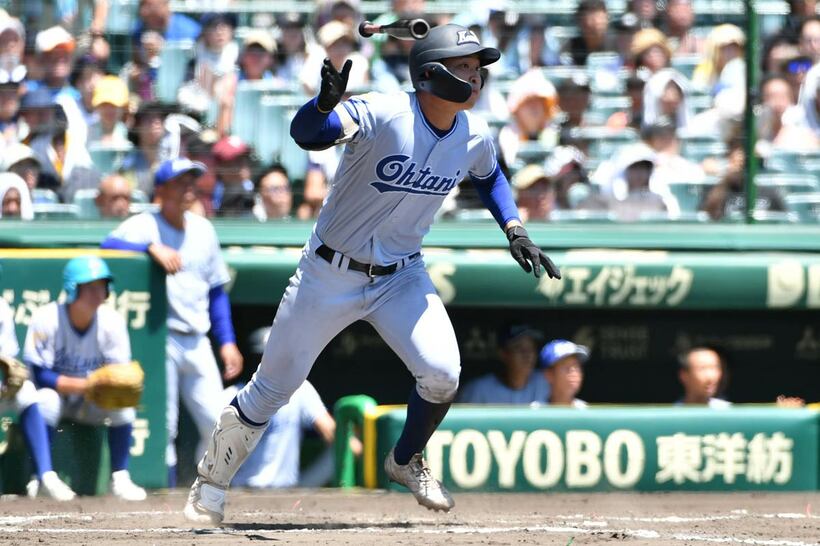 逆転スリーベースを放った田西称
