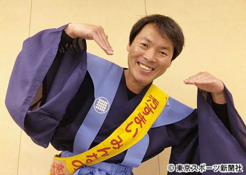  スマイルもキレがある込山氏