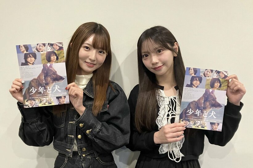 藤本冬香（左）と仲村和泉