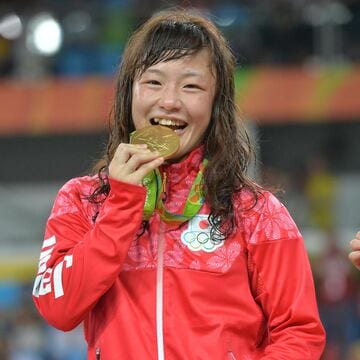リオ五輪で金メダルを獲得した登坂さん（２０１６年８月）