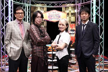 （左から）森山茂和、白鳥翔、二階堂亜樹、滝沢和典