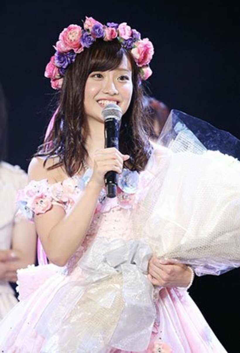 卒業公演を行った柴田阿弥　（Ｃ）ＡＫＳ