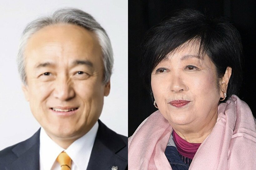 福岡県議会のドン・蔵内勇夫議長（同議員の公式HPより）と小池百合子都知事