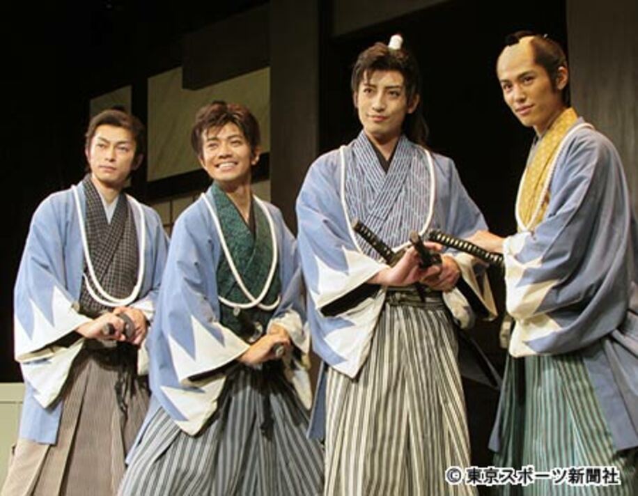 左から遠藤雄弥、和田正人、陳内将、堀井新太