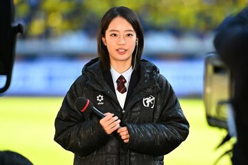 応援マネージャーとして、決勝でも現地の熱気を伝えた池端杏慈