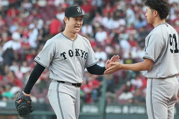 ピンチを切り抜けた中川皓太(9月23日の広島戦)
