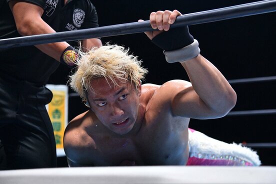 ジェイクに敗れた海野翔太