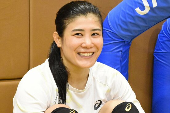 代表合宿に参加した尾崎野乃香