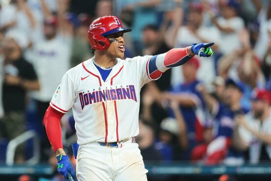 メッツのスター選手でもあるドミニカ共和国代表のフアン・ソト（ロイター）