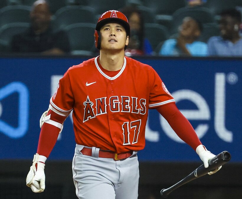  ２年連続ＭＶＰを目指す大谷（ロイター＝ＵＳＡ　ＴＯＤＡＹ　Ｓｐｏｒｔｓ）