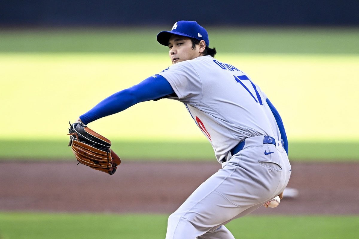 ドジャース】大谷翔平 先発投手ランキング1位→4位に後退 MLB公式