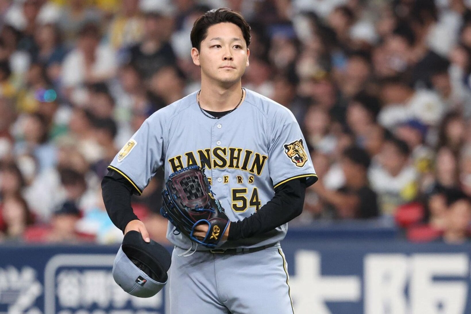 ７回、同点にされてしまったた阪神・木下里都