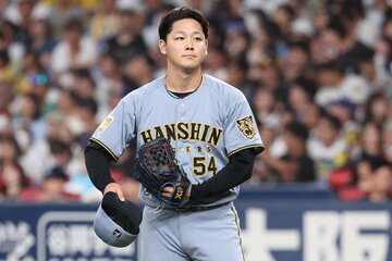 ７回、同点にされてしまったた阪神・木下里都