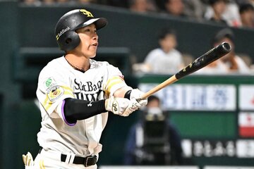 右足を負傷し、長期離脱となったソフトバンク・柳田悠岐