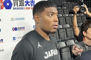 ２年ぶりに代表復帰した八村塁