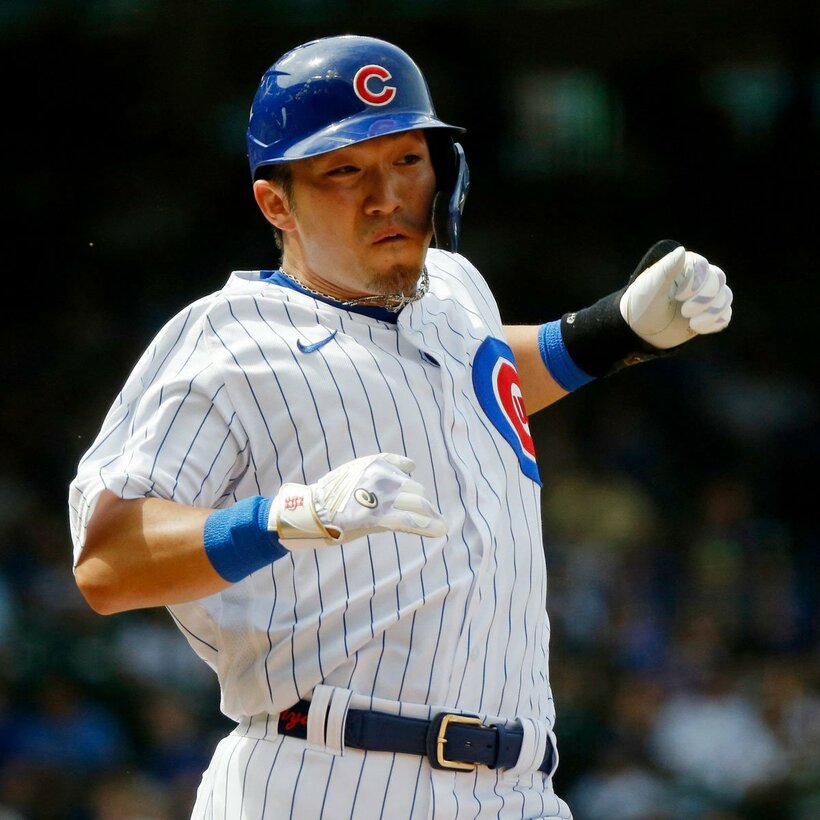  好調の鈴木誠也（ロイター＝USA-TODAY-Sports）