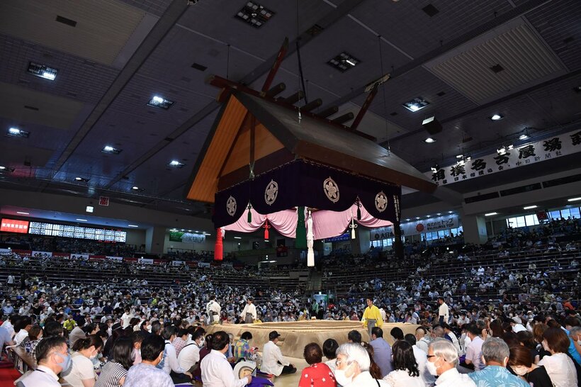 名古屋場所が行われる愛知県体育館（東スポWeb）