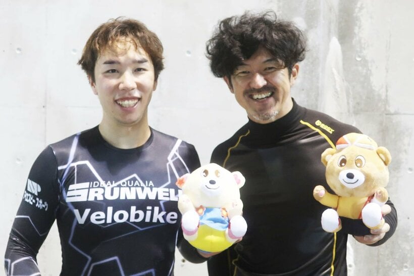 誕生日に白星を挙げた菊池岳仁(左)と中川誠一郎