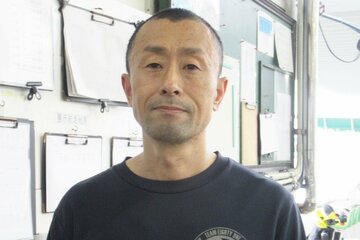 初日ただ一人、連勝を決めた杢野誓