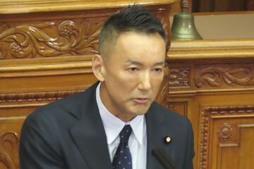 れいわ新選組の山本太郎代表