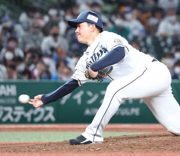  ６回まで完全投球だった西武・與座海人（東スポWeb）