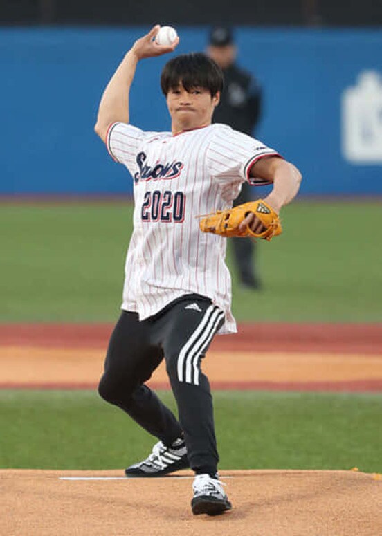  ノーバウンド投球だった羽根田卓也
