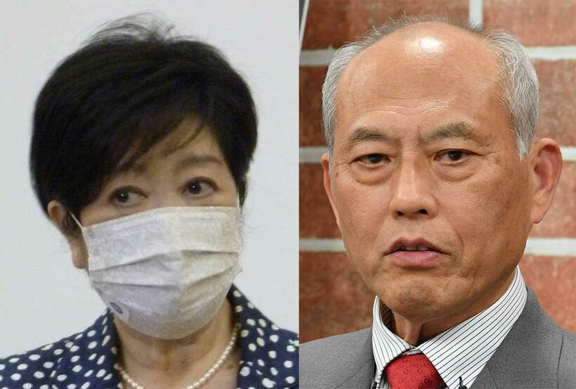  小池氏と舛添氏