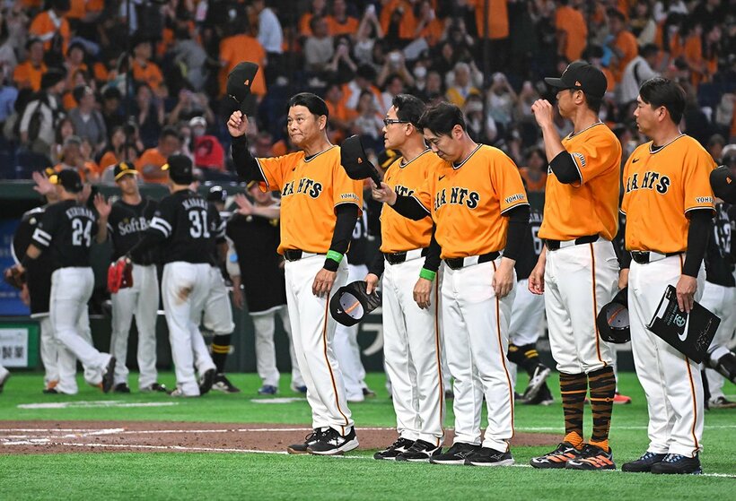 巨人は交流戦初戦でソフトバンクに大敗