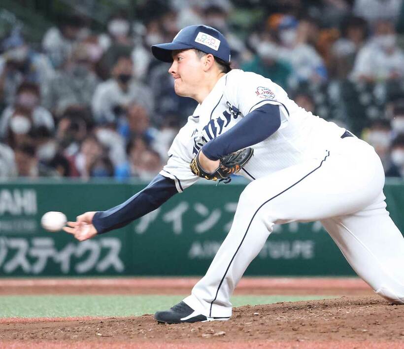  ６回まで完全投球だった西武・與座海人（東スポWeb）