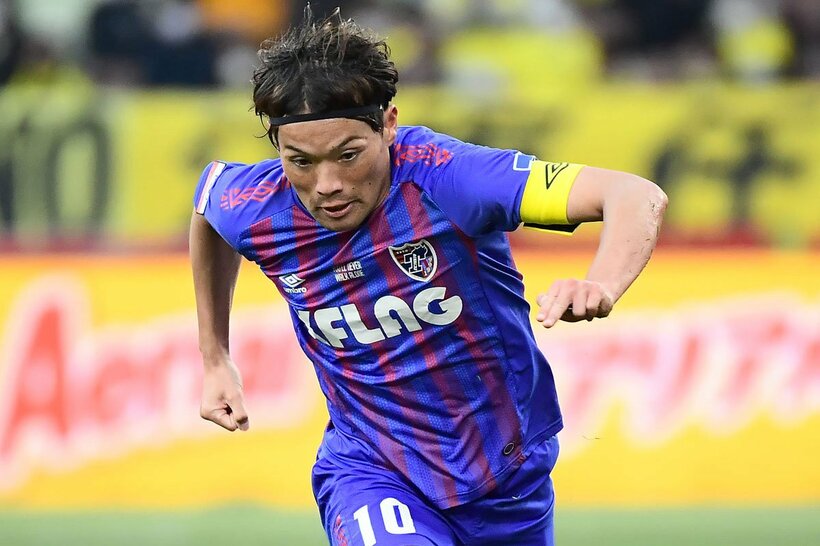 ＦＣ東京ではキャプテンマークもつけたＭＦ東慶悟