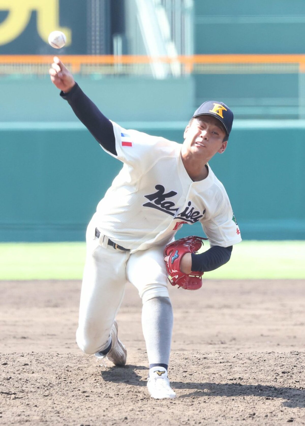 写真:【甲子園】海星のエース・宮原明弥が志願の続投で初完封 右手に血マメも「粘り強く投げれた」 | 東スポWEB