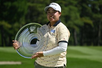 ツアー初優勝を飾ったルーキーの入谷響