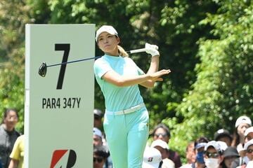 渋野日向子の７番ホール