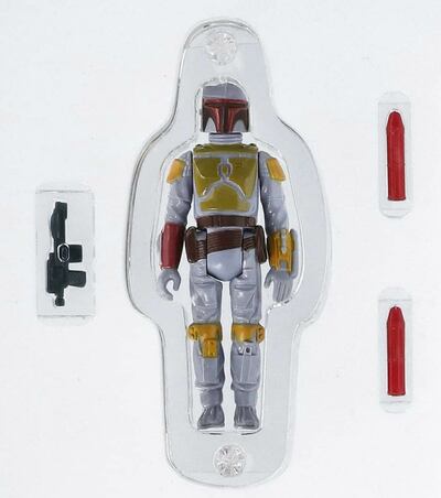 写真：スター・ウォーズの「ボバ・フェット」フィギュアがおもちゃ史上