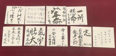 写真：【参院選】各党トップの揮毫で社民・福島瑞穂党首にツッコミ殺到