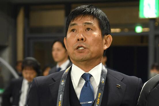 日本代表を率いる森保一監督