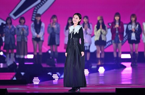 ランウェイを歩いた上坂樹里
